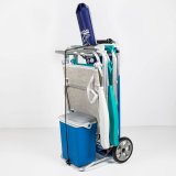 Multifunktionel strandvogn Aktive Aluminium polypropylen 50 x 105 x 52 cm (2 enheder) #6