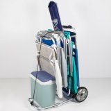 Multifunktionel strandvogn Aktive Aluminium polypropylen 50 x 105 x 78 cm (2 enheder) #6