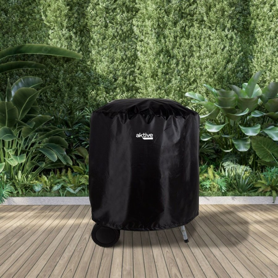 Beskyttelsesdksel til grill Aktive Sort 6 enheder 69,5 x 67 x 69,5 cm #9