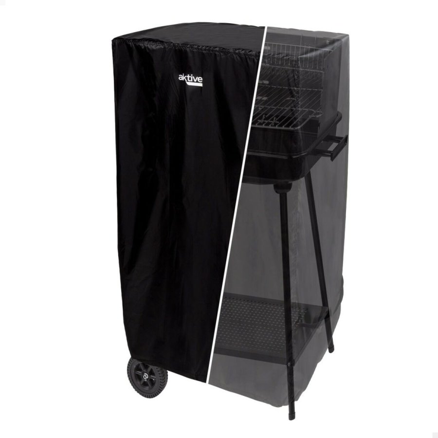 Beskyttelsesdksel til grill Aktive Sort 6 enheder 74,5 x 109 x 64,5 cm #5