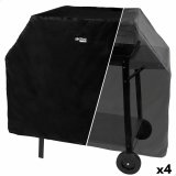 Beskyttelsesdksel til grill Aktive Sort 4 enheder 142 x 120 x 60 cm #1
