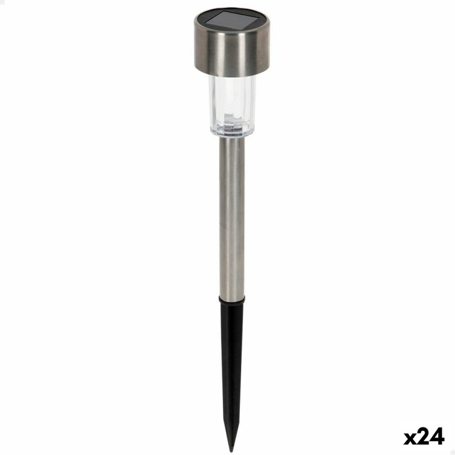 Solcelle-havelys Aktive Plastik 5,5 x 36 x 5,5 cm (24 enheder) #1