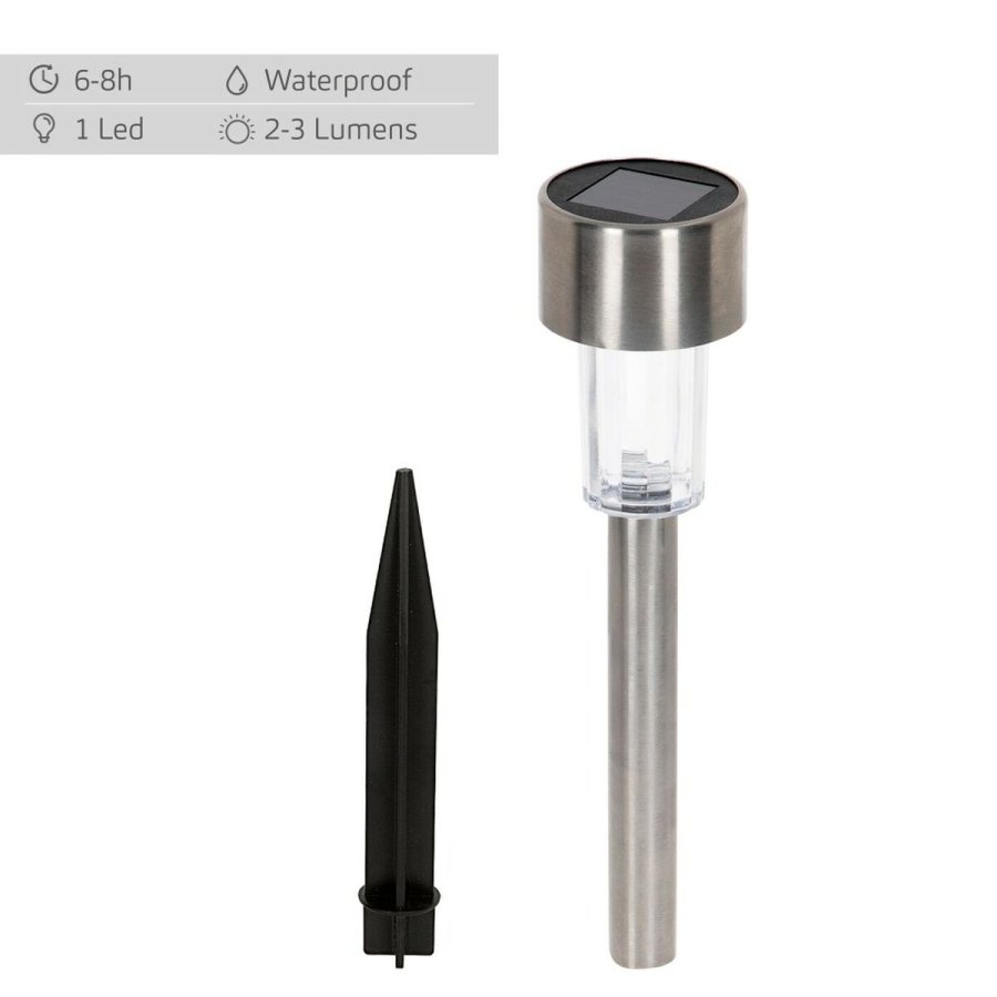 Solcelle-havelys Aktive Plastik 5,5 x 36 x 5,5 cm (24 enheder) #6