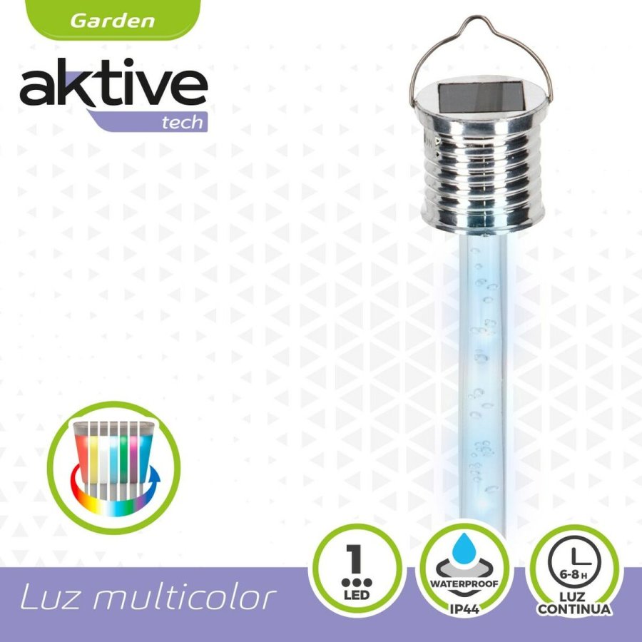 Solcellelampe Aktive 3 x 17,5 x 3 cm (24 enheder) #4
