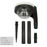 S�t med solcelle-havelys Aktive 2 Dele polypropylen 11 x 49 x 12 cm (4 enheder) #6