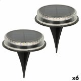 S�t med solcelle-havelys Aktive 2 Dele Plastik 12 x 13,5 x 12 cm (6 enheder) #1