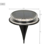 S�t med solcelle-havelys Aktive 2 Dele Plastik 12 x 13,5 x 12 cm (6 enheder) #5