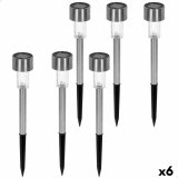 S�t med solcelle-havelys Aktive 6 Dele Plastik 5,5 x 36 x 5,5 cm (6 enheder) #1