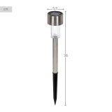 S�t med solcelle-havelys Aktive 6 Dele Plastik 5,5 x 36 x 5,5 cm (6 enheder) #5