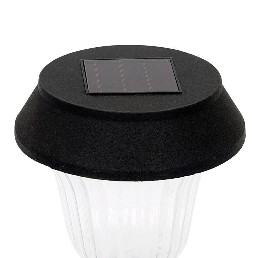 S�t med solcelle-havelys Aktive 6 Dele Rustfrit st�l Plastik 10 x 38 x 10 cm (4 enheder) #6