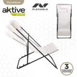 Liggende lounder Aktive Hvid 53 x 87 x 78 cm (4 enheder) #4