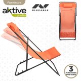 Liggende lounder Aktive Orange 53 x 87 x 78 cm (4 enheder) #4
