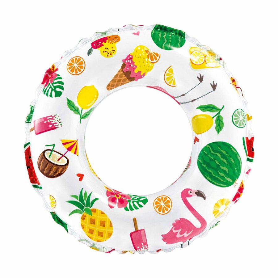 Oppustelig flydende donut Intex  51 cm (36 Enheder) #15