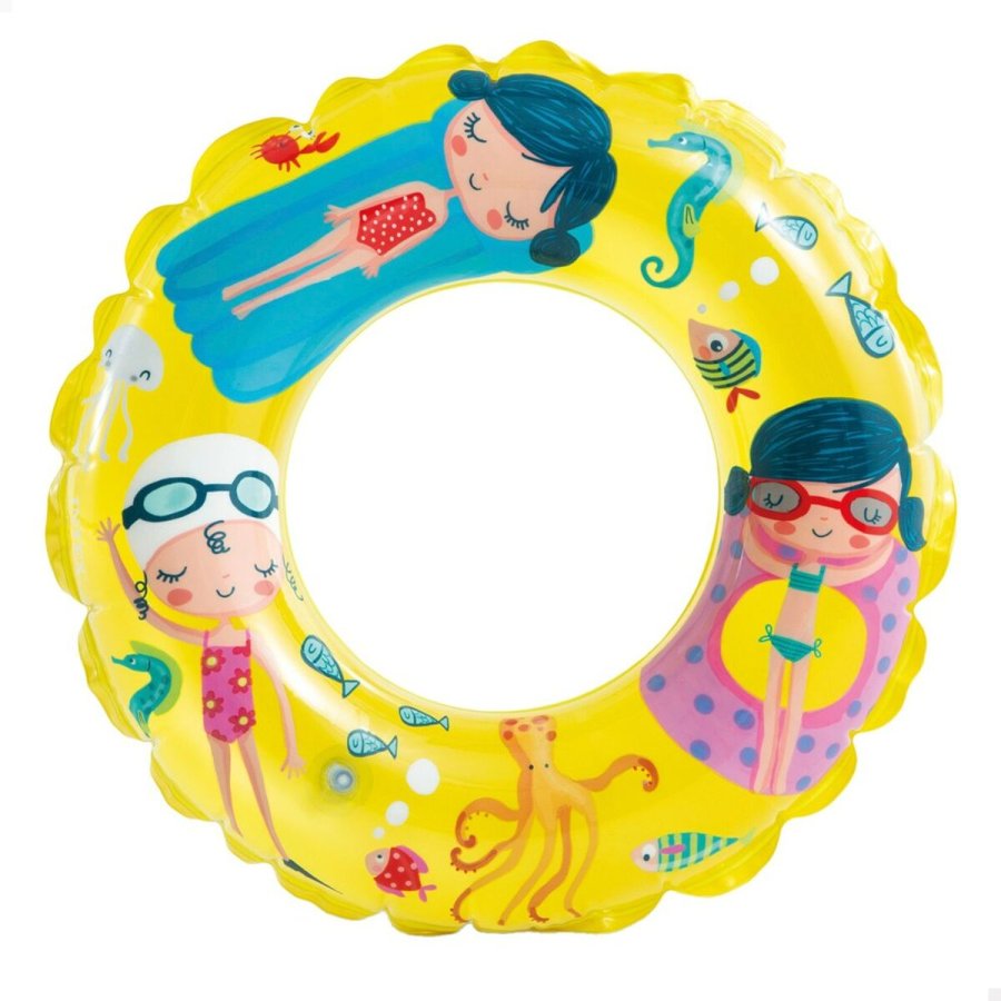 Oppustelig flydende donut Intex  61 cm (36 Enheder) #8