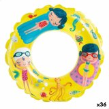Oppustelig flydende donut Intex  61 cm (36 Enheder) #1