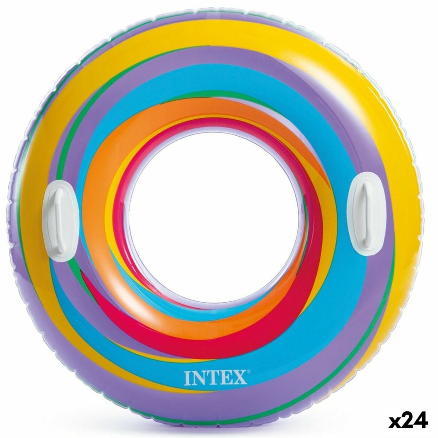 Oppustelig flydende donut Intex  91 cm 91 x 22 x 91 cm (24 enheder) #1
