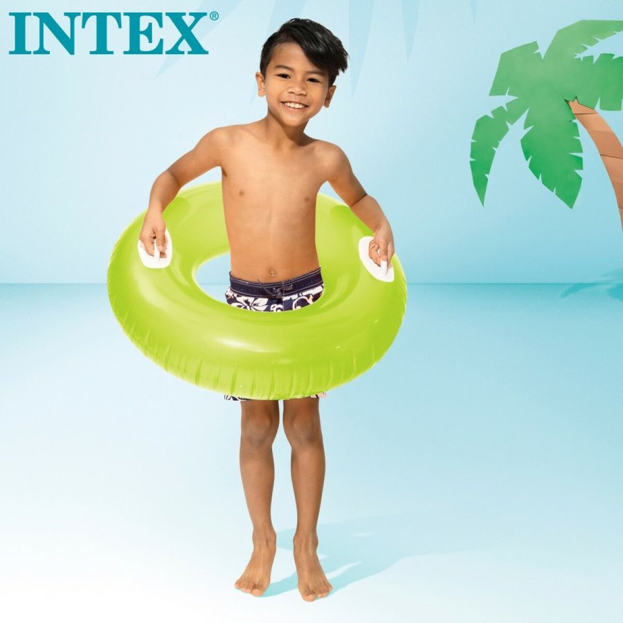 Oppustelig flydende donut Intex 76 x 15 x 76 cm (24 enheder) #15