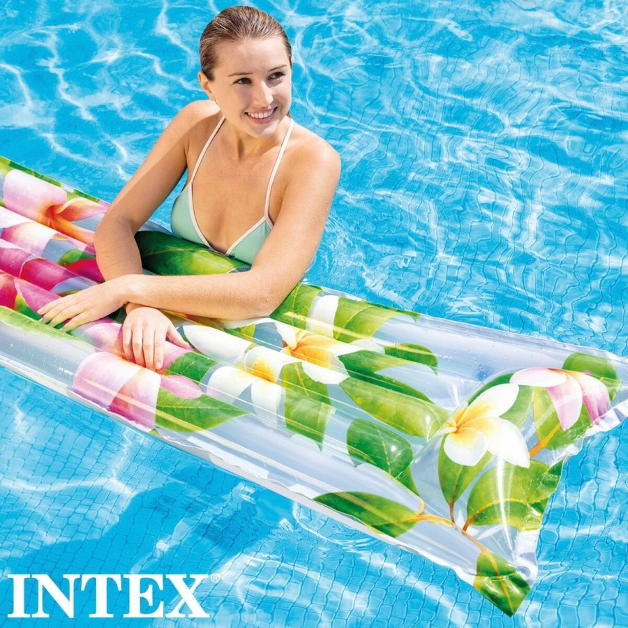 Luftmadras Intex Tropisk 183 x 14 x 69 cm (24 enheder) #4