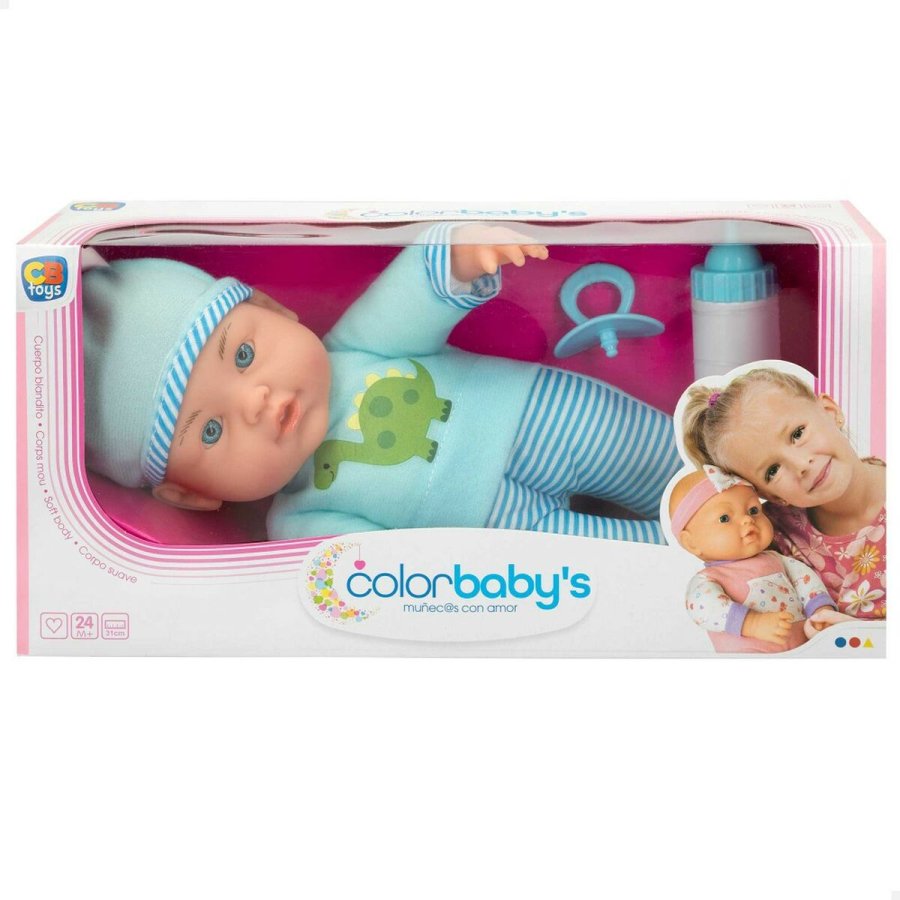 Baby Dukke Colorbaby 22 x 32 x 9,5 cm 6 enheder #4