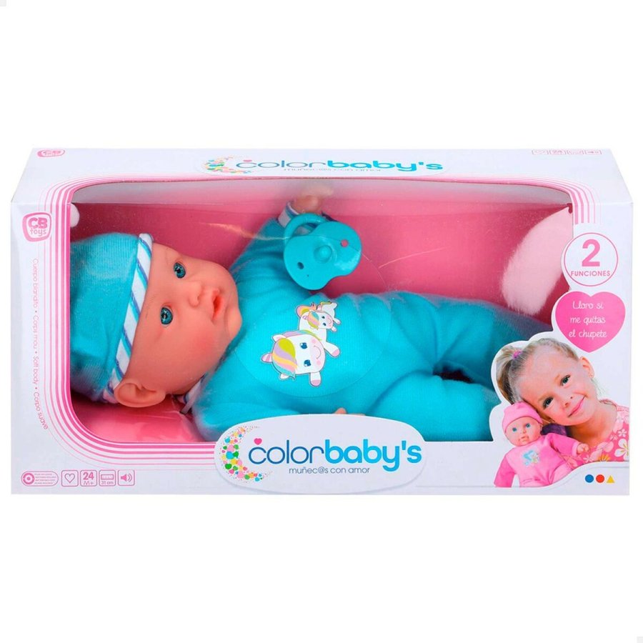 Baby Dukke Colorbaby 32 cm 6 enheder #3