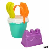 St med legetj til stranden Colorbaby  14 cm (20 enheder) #1