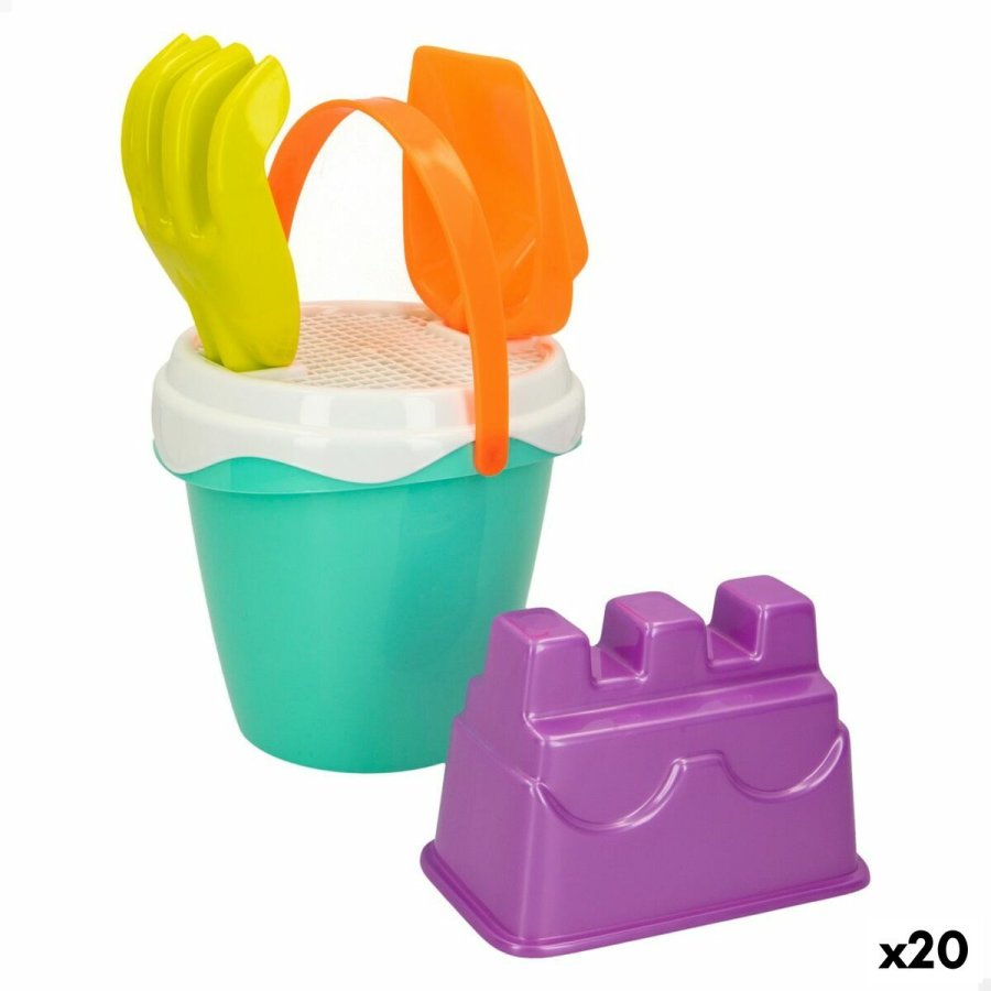 St med legetj til stranden Colorbaby  14 cm (20 enheder) #1