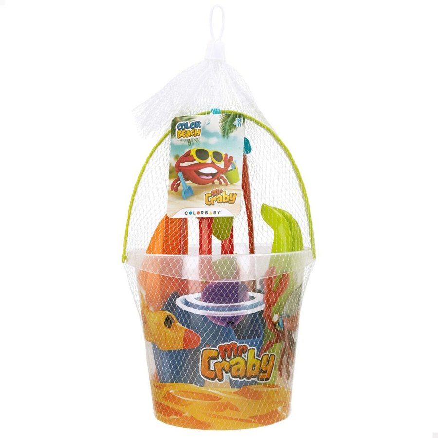 St med legetj til stranden Colorbaby Mr Craby  18 cm polypropylen (16 enheder) #22