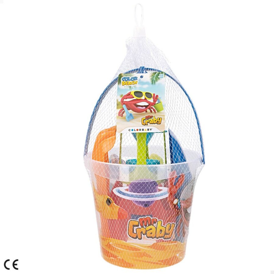 St med legetj til stranden Colorbaby Mr Craby  18 cm polypropylen (16 enheder) #29