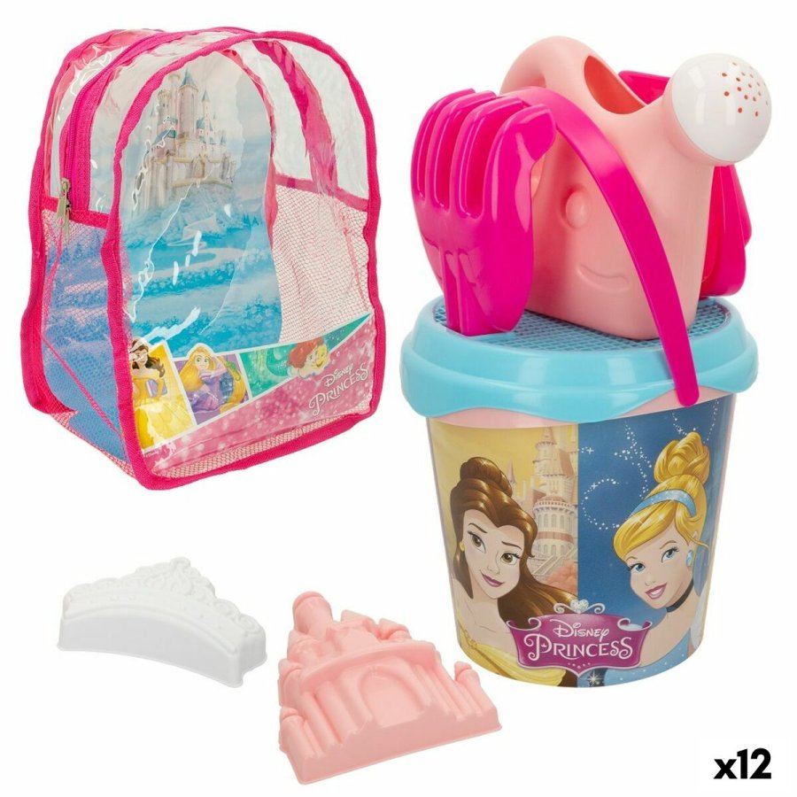 St med legetj til stranden Disney Princess polypropylen 18 x 16 x 18 cm  18 cm (12 enheder) #1