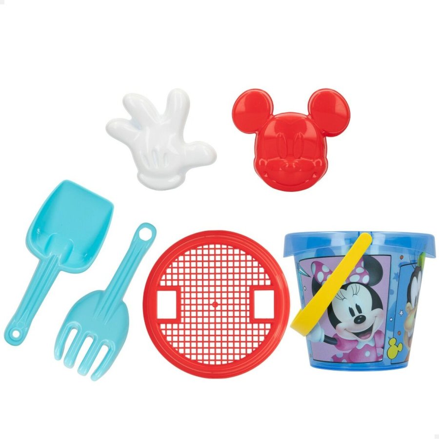 St med legetj til stranden Mickey Mouse  14 cm Plastik (24 enheder) #22