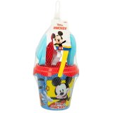 St med legetj til stranden Mickey Mouse  14 cm Plastik (24 enheder) #29