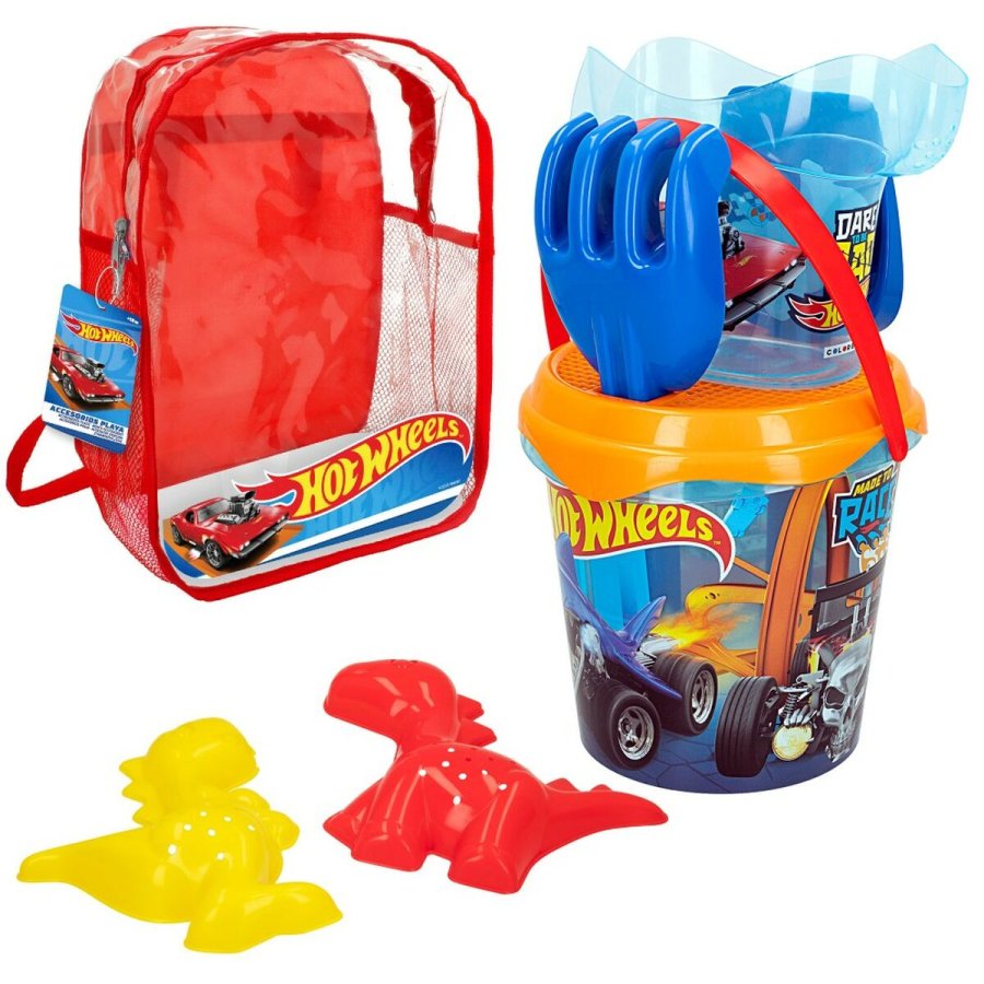 St med legetj til stranden Hot Wheels  18 cm polypropylen (12 enheder) #8
