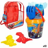 St med legetj til stranden Hot Wheels  18 cm polypropylen (12 enheder) #1