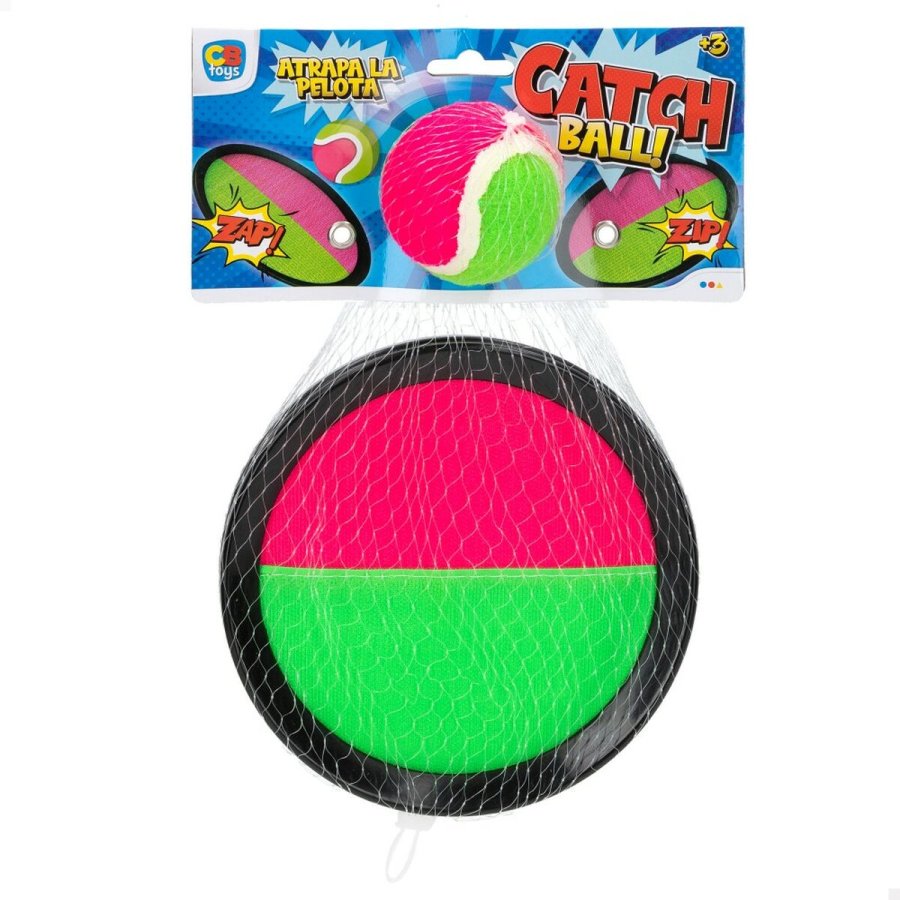 Spil til stranden Colorbaby Catch Ball 20 x 2 x 20 cm Velcro (12 enheder) #22