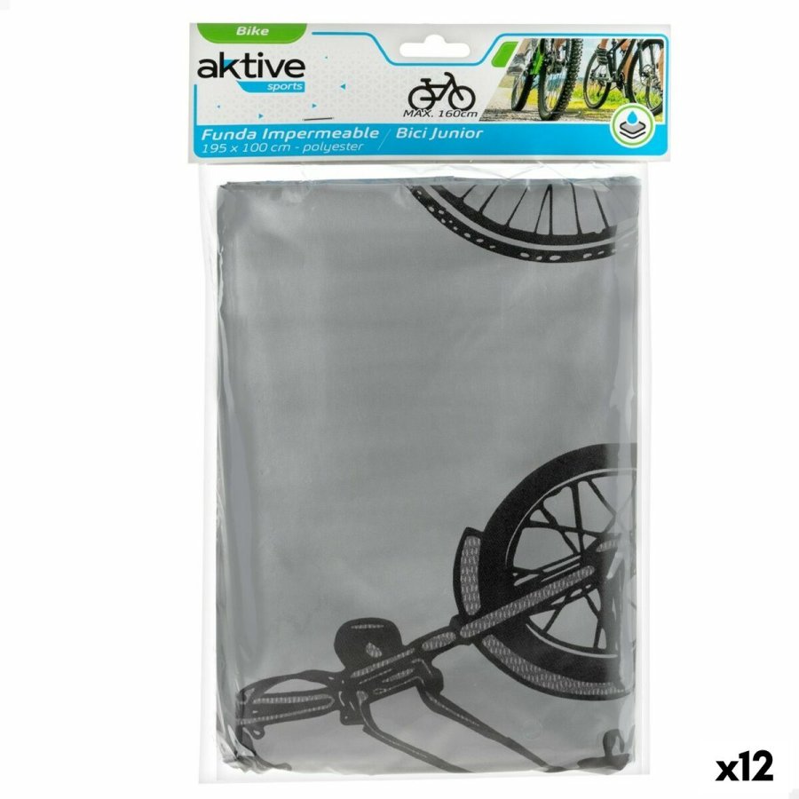 Beskyttelse cover til cykler Aktive 195 x 100 x 5 cm Vandtt Gr #1
