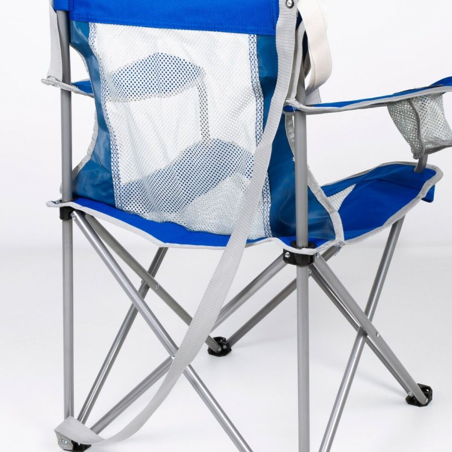 Sammenklappelig campingstol Aktive Bl Gr 46 x 82 x 46 cm (4 enheder) #43