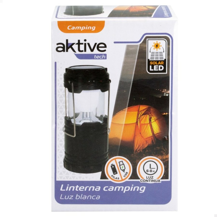 Camping-lampe Aktive Sort (6 enheder) #22
