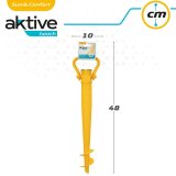 Anker til paraply Aktive Strand Plastik 10 x 43 x 5,5 cm (24 enheder) #6