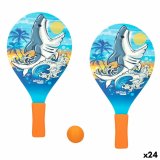 Strandskovle med bold Aktive Haj 19,5 x 38 cm (24 enheder) #1