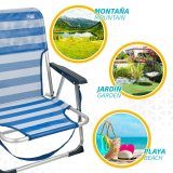 strandstol Aktive Foldbar Bl 44 x 72 x 35 cm (4 enheder) #6