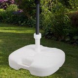 Fod for strandparasol Aktive Hvid � 32 mm � 20 mm 45 x 29 x 45 cm (5 enheder) #3