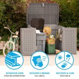 Opbevaring m�bler Lifetime Gr� 147 x 129 x 97 cm #5