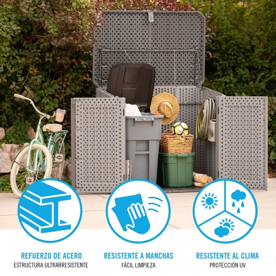 Opbevaring m�bler Lifetime Gr� 147 x 129 x 97 cm #5