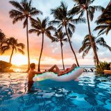 Oppustelig Liggestol Intex Bl 191 x 67 x 89 cm (4 enheder) #5