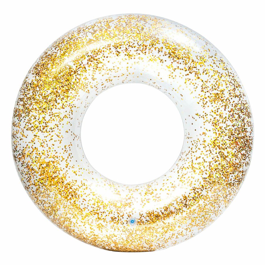 Oppustelig flydende donut Intex Gennemsigtig Skinne  119 cm (6 enheder) #2