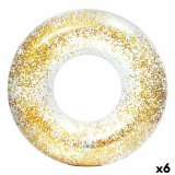 Oppustelig flydende donut Intex Gennemsigtig Skinne  119 cm (6 enheder) #1