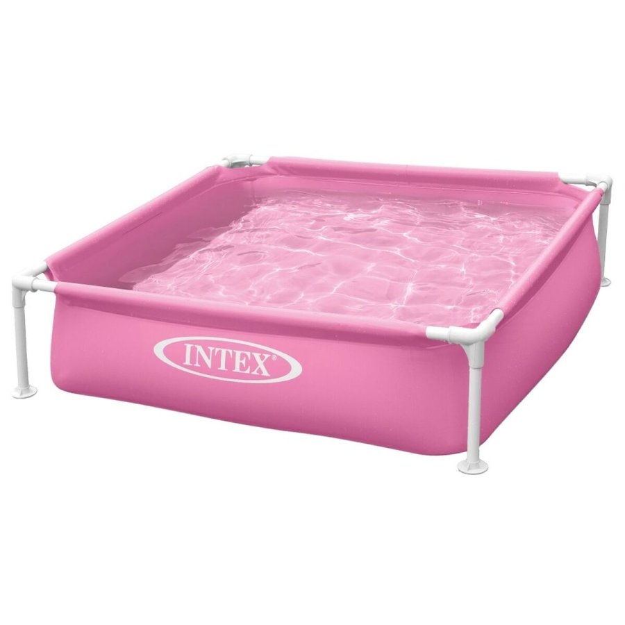 Pool Aftageligt Intex 342 L 122 x 30 x 122 cm Pink (3 enheder) #8