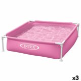 Pool Aftageligt Intex 342 L 122 x 30 x 122 cm Pink (3 enheder) #1