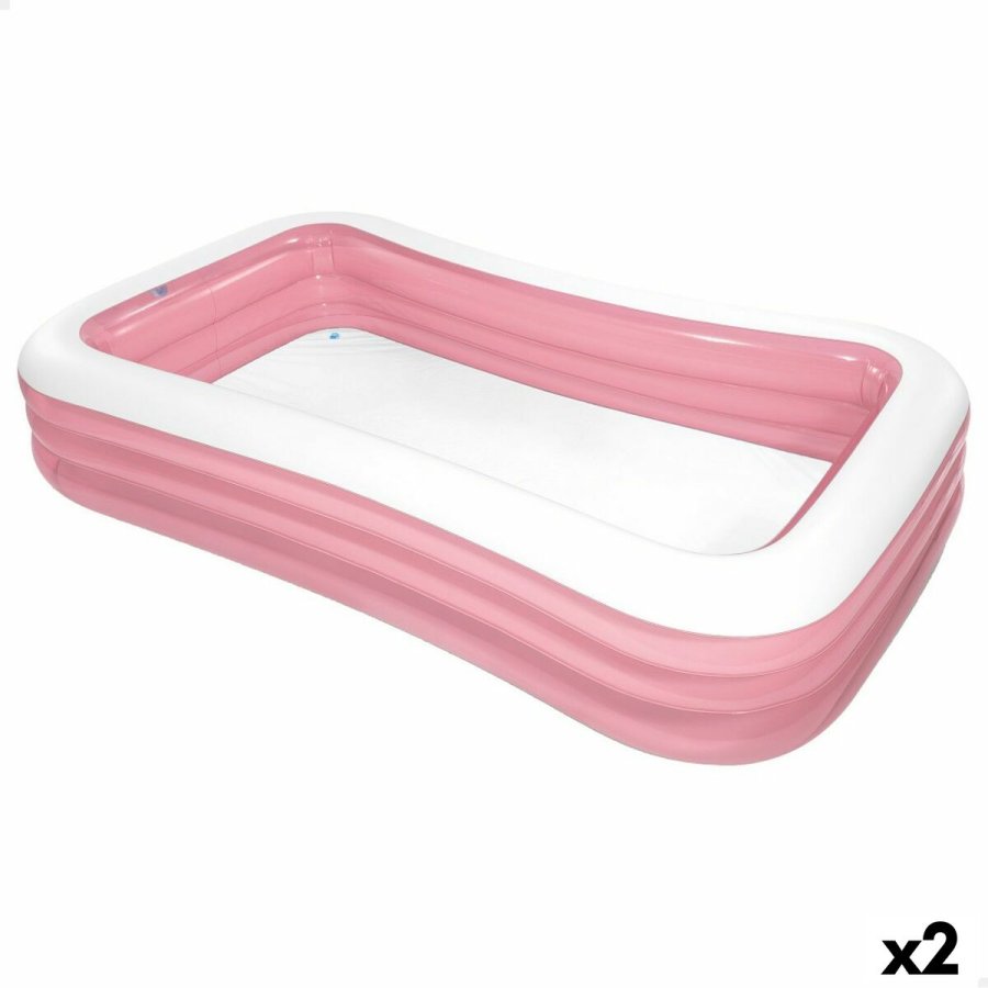 Oppustelig Pool til Brn Intex 1050 L 305 x 56 x 183 cm Pink (2 enheder) #1