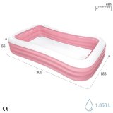 Oppustelig Pool til Brn Intex 1050 L 305 x 56 x 183 cm Pink (2 enheder) #29